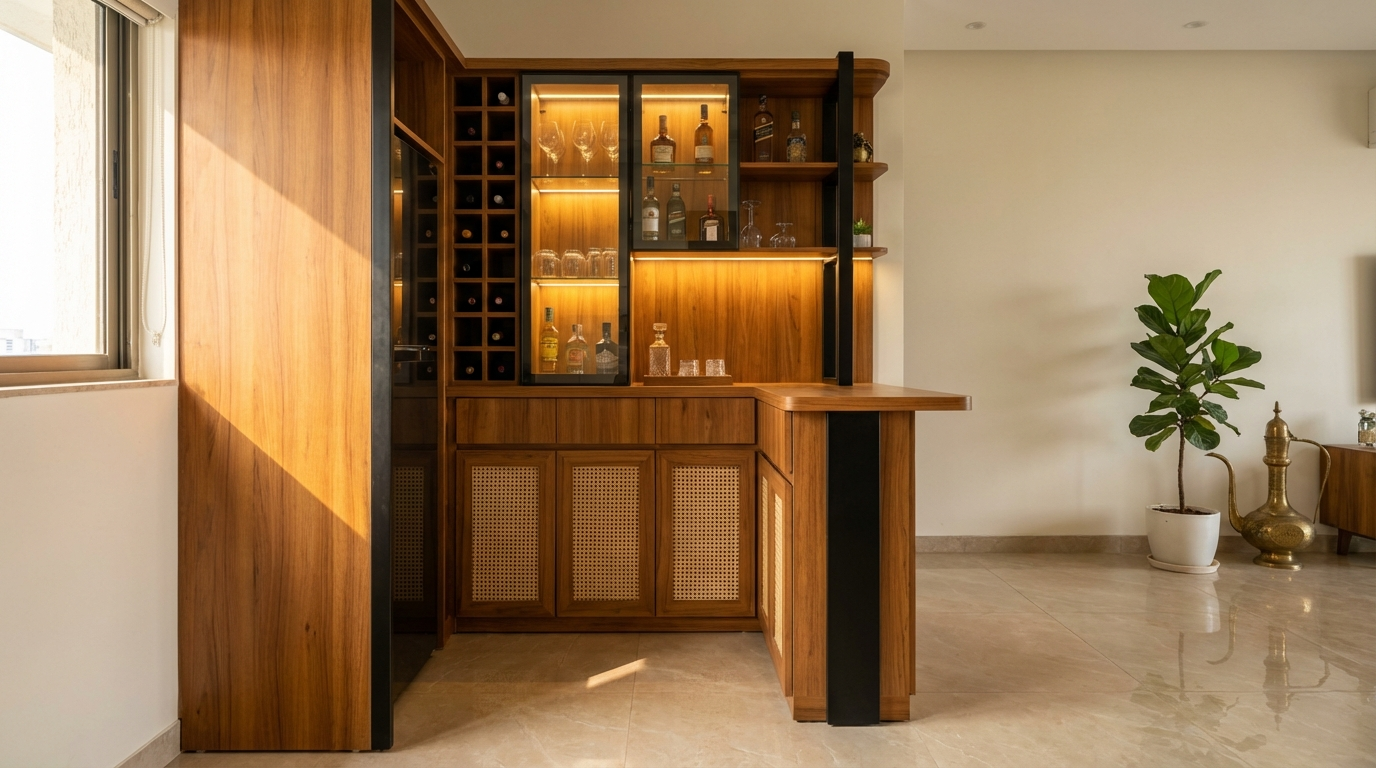 Bar Unit Design for Home: 25+ Modern Mini Bar & Liquor Cabinet Ideas