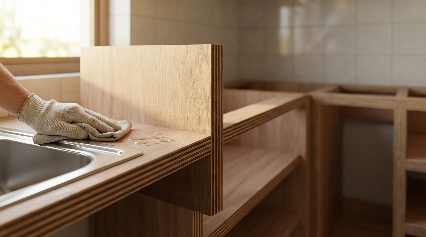 BWP Grade Marine Plywood for Kitchens and Bathrooms