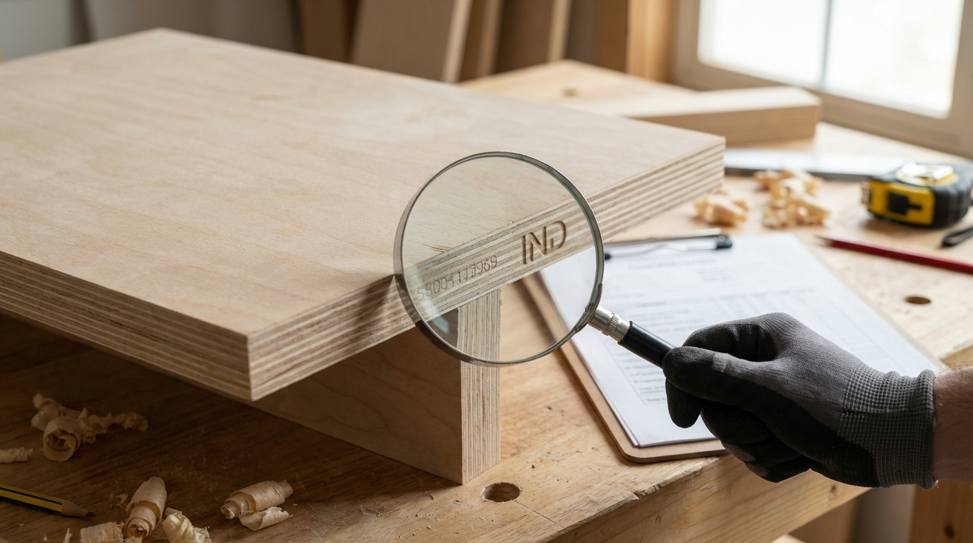 How to verify Duroply plywood authenticity: markings & invoice