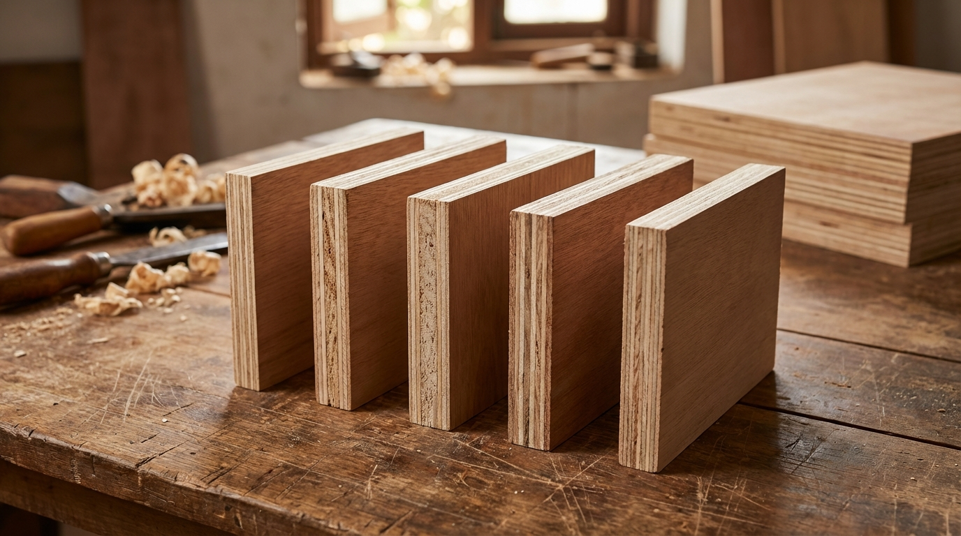 Plywood Grades Explained: MR, BWR, BWP, Marine & Commercial—Complete Guide for India
