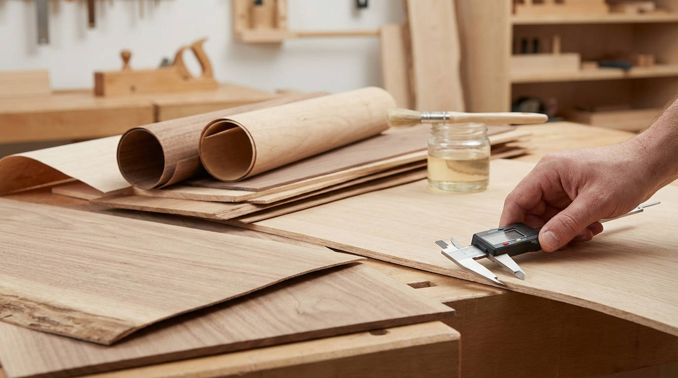 Veneer Sheets: Types, Thickness, Finishes & How to Buy Veneer Without Regrets